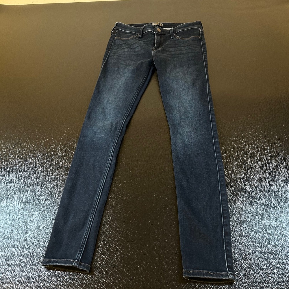 Abercrombie & Fitch Harper Low Rise Jean Legging Dark Wash Denim Womens 26/2R